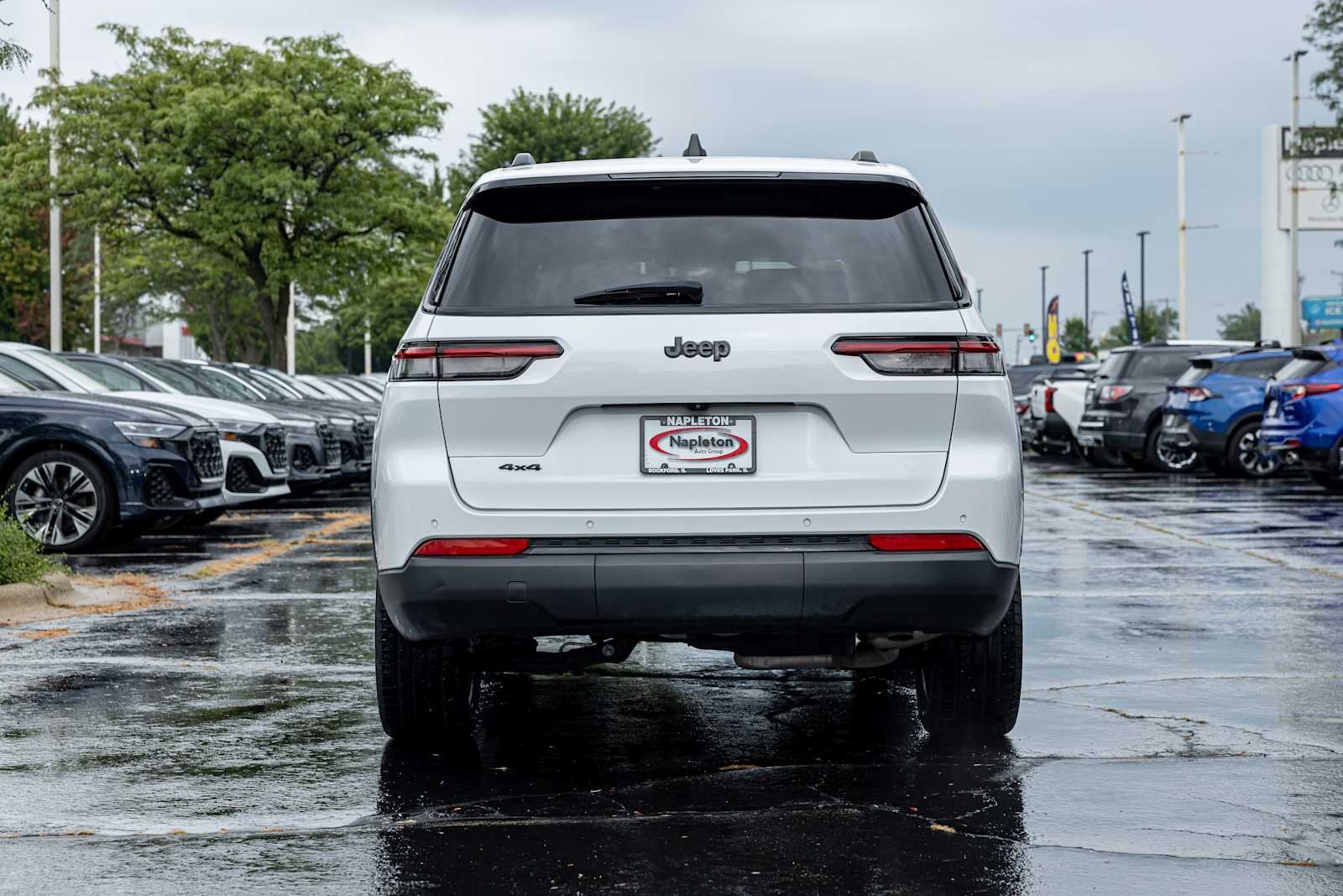 Used 2023 Bright White Clearcoat Jeep Altitude image 6