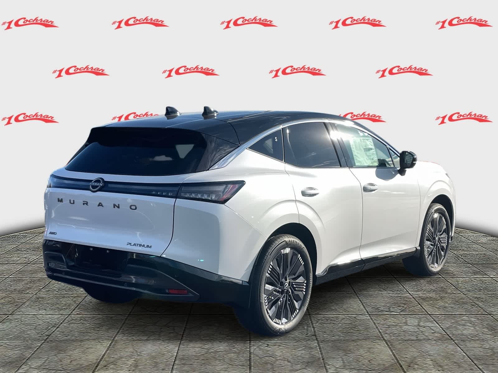 New 2026 Everest White Pearl Tricoat/Super Black Nissan Platinum image 3