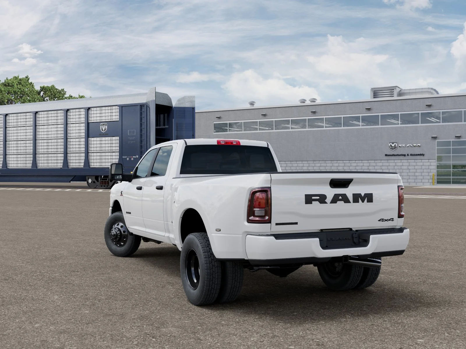 New 2026 Bright White Clearcoat RAM BIG HORN image 3