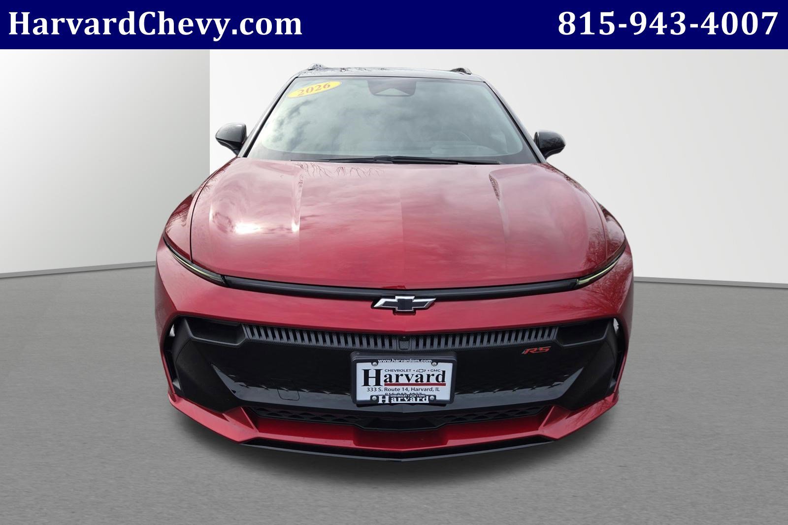 Used 2026 Chevrolet Equinox EV RS with VIN 3GN7DSRP1TS151660 for sale in Harvard, IL