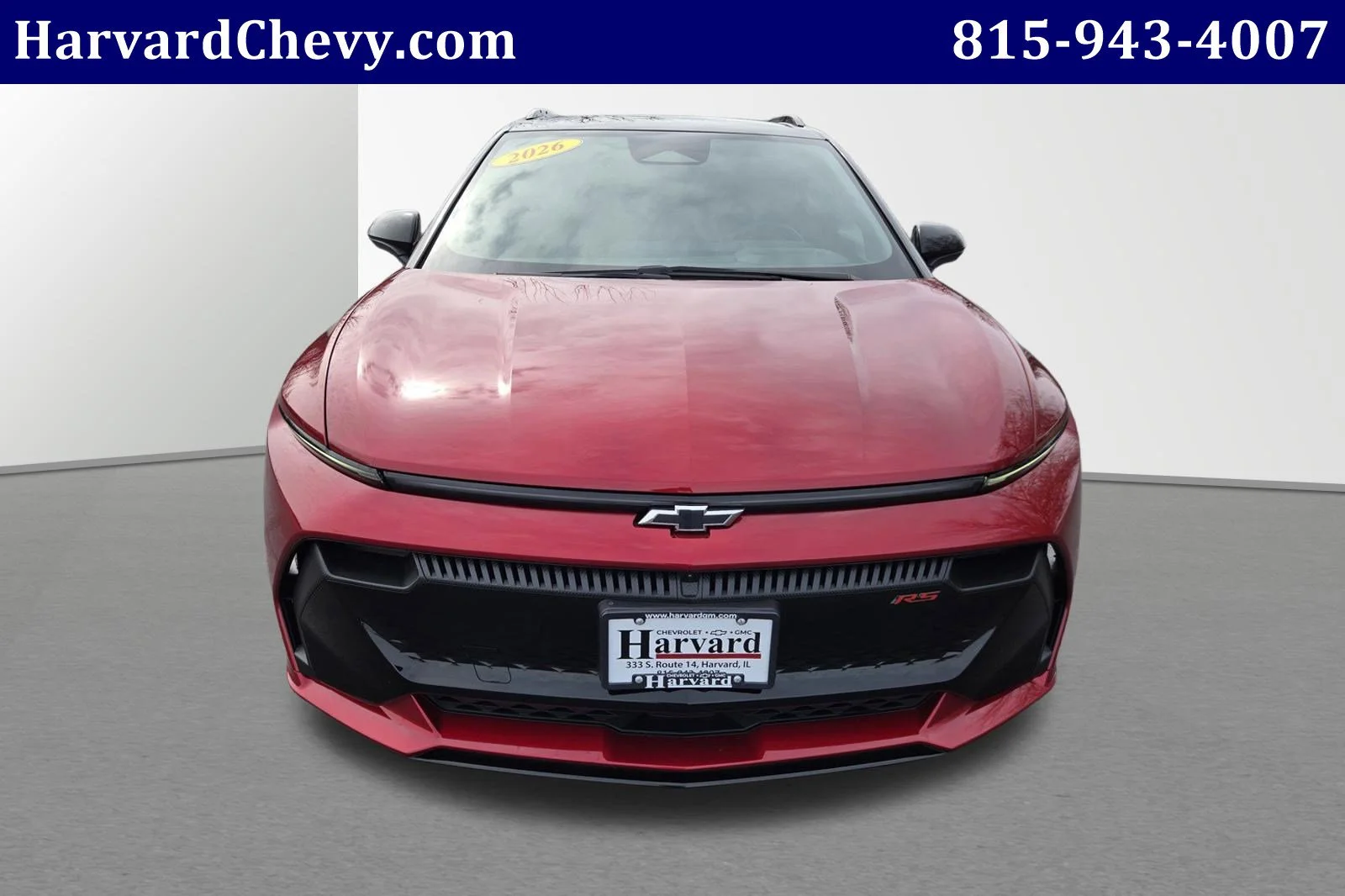 Used 2026 Chevrolet Equinox EV RS with VIN 3GN7DSRP1TS151660 for sale in Harvard, IL