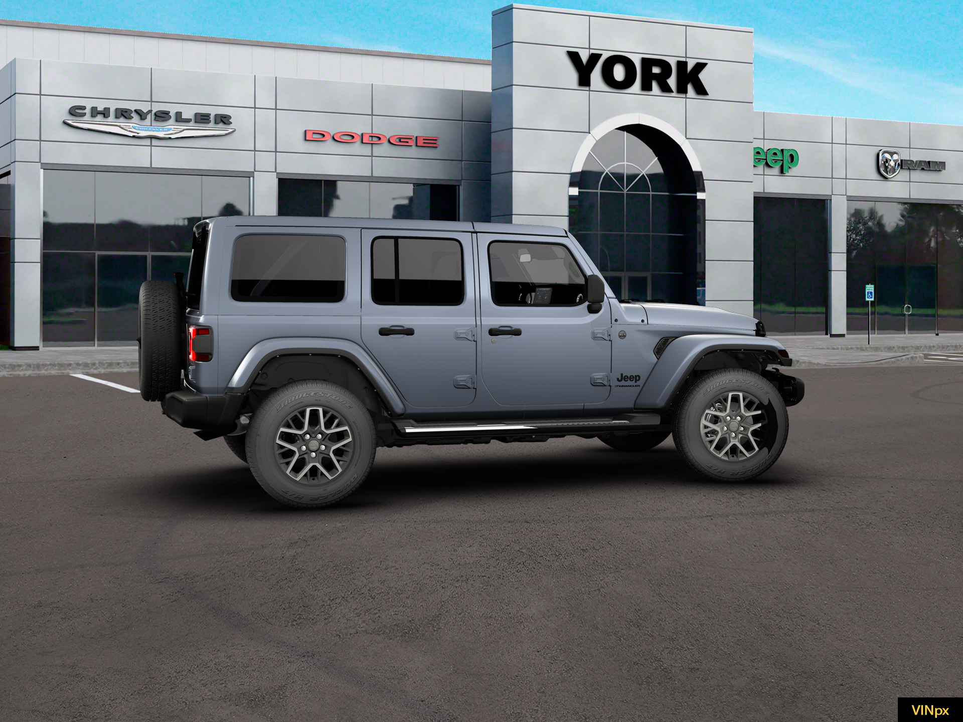 New 2026 Anvil Clear-Coat Exterior Paint Jeep Sahara image 15