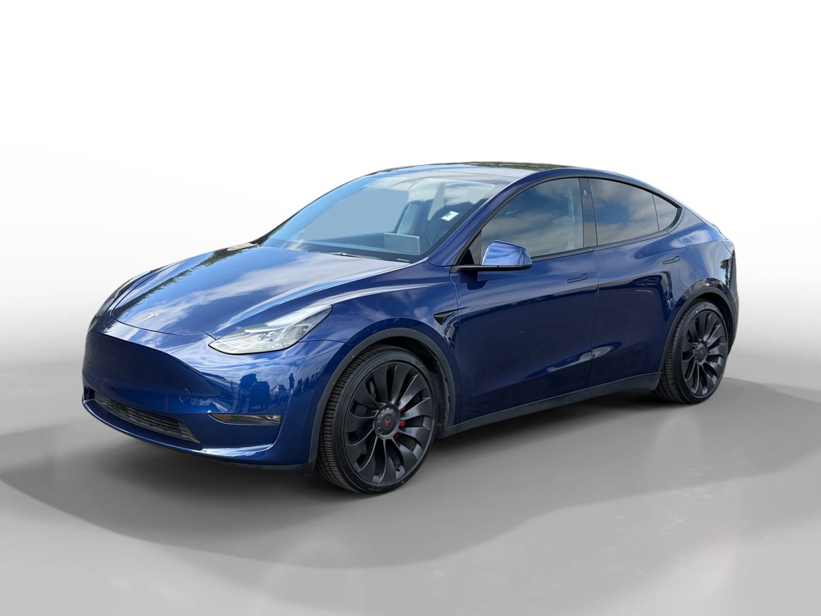 Used 2023 Deep Blue Metallic Tesla Performance image 1