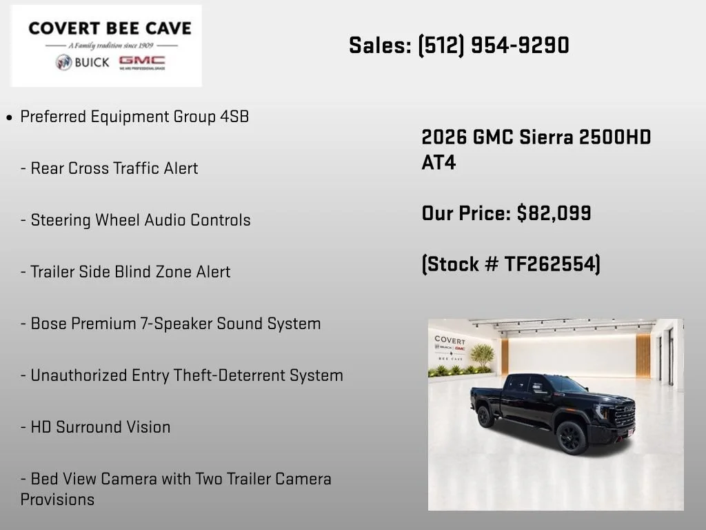 New 2026 Onyx Black GMC AT4 image 32