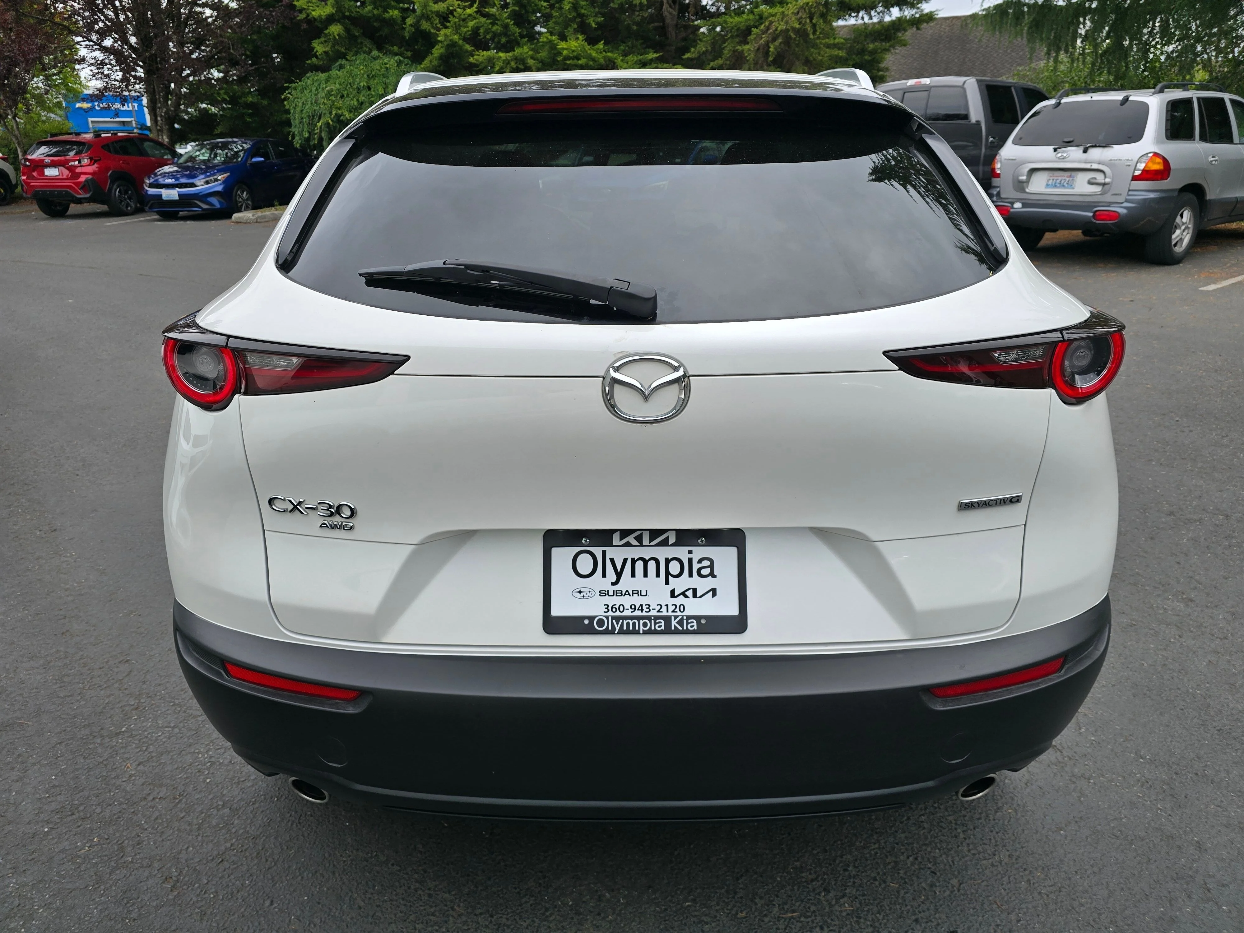 Used 2023 Snowflake White Pearl Mazda 2.5 S Preferred Package image 5