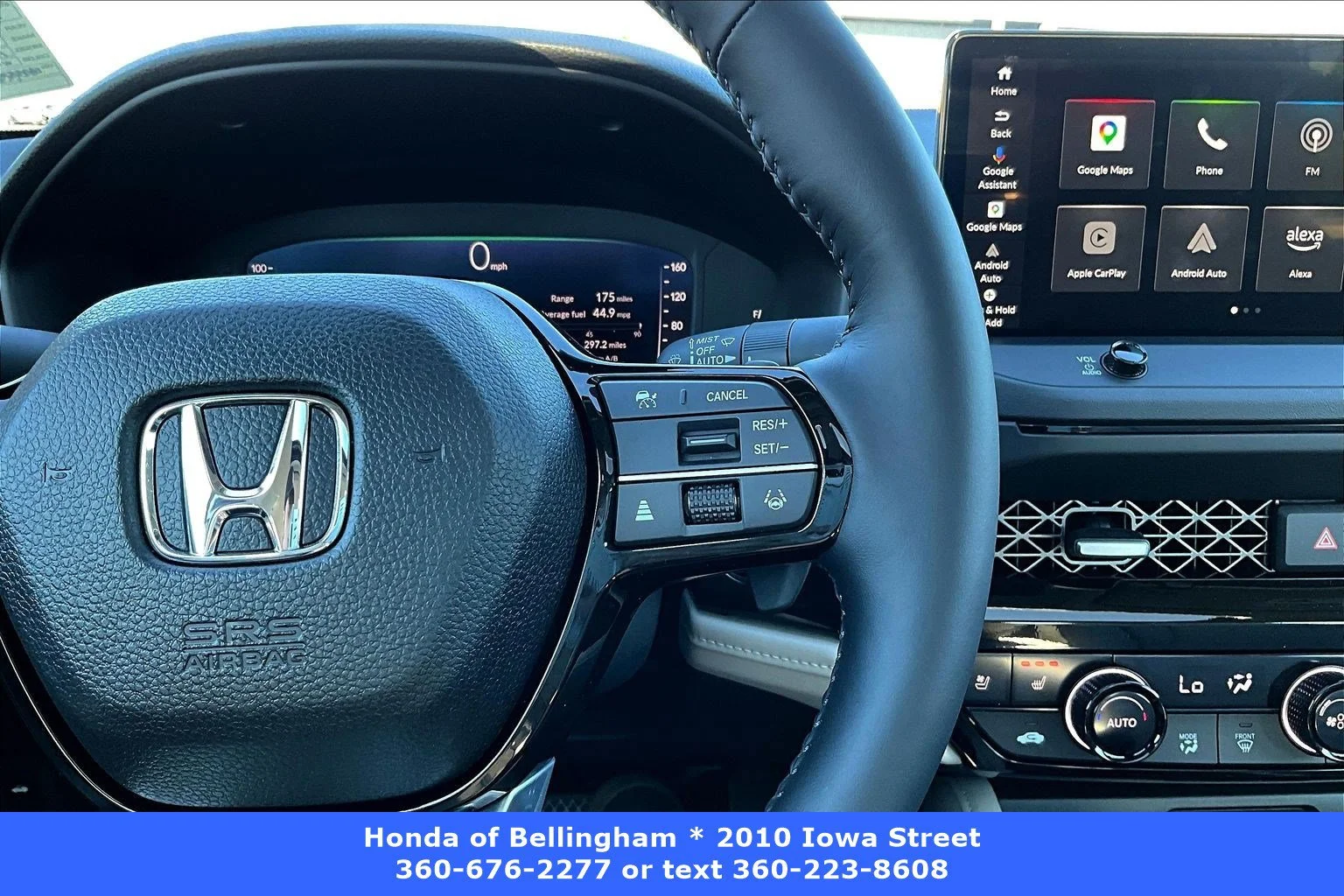 Certified Used 2025 Platinum White Pearl Honda HYBRID TOURING image 11