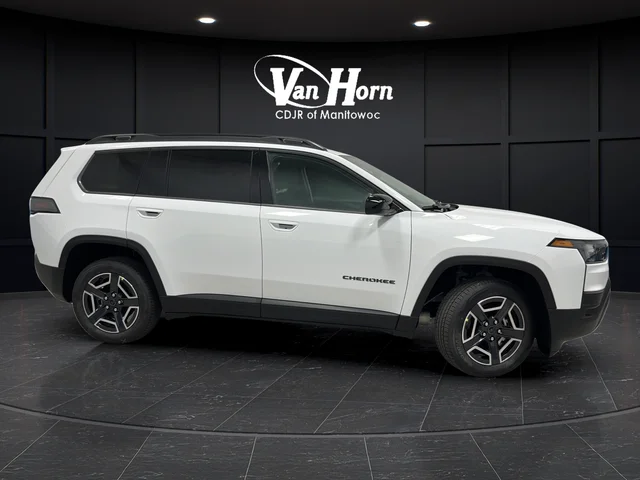 New 2026 Bright White Clearcoat Jeep Laredo image 8