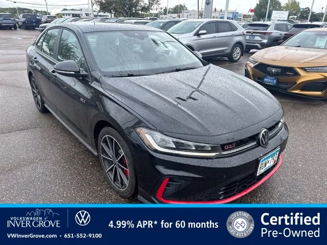 Certified Used 2025 Black Volkswagen 2.0T Autobahn image 1