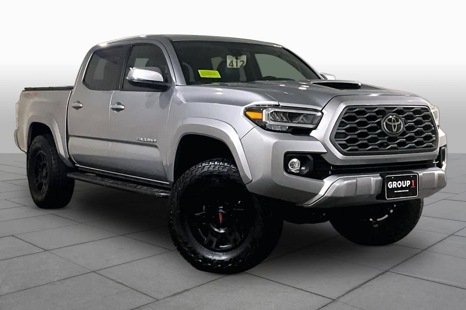 Used 2021 Silver Sky Metallic Toyota TRD Sport image 2
