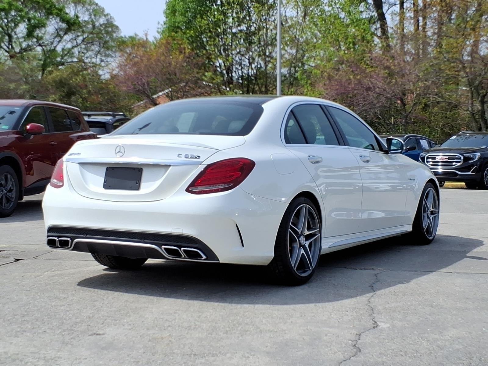 Used 2017 designo Diamond White Metallic Mercedes-Benz AMG® C 63 S image 8
