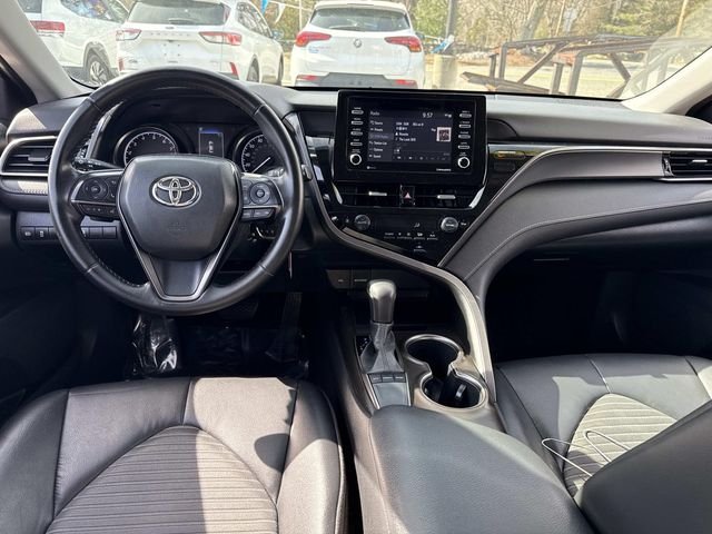 Used 2023 Midnight Black Metallic Toyota SE image 15