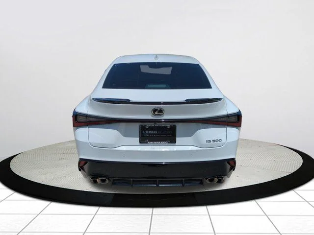 Certified Used 2025 White Lexus 500 F SPORT Performance image 5
