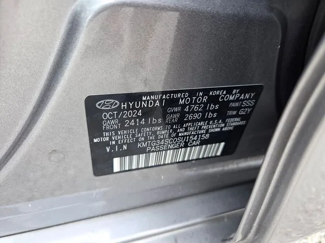 Used 2025 Silver Genesis 2.5T image 19