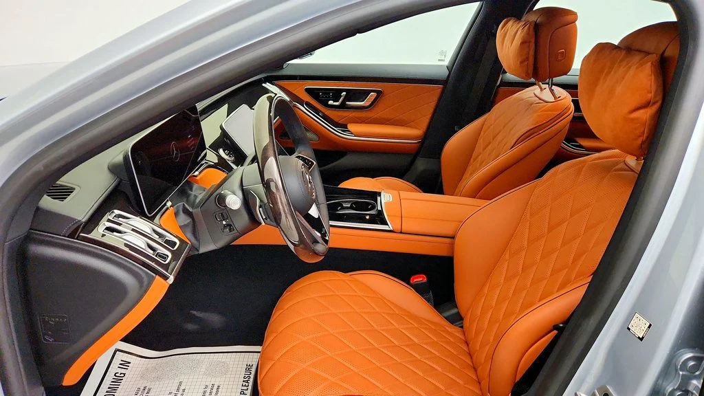 Used 2026 Cirrus Silver Metallic Mercedes-Benz S 580 4MATIC® Sedan w/ Nappa Leather & Wood Trim image 20