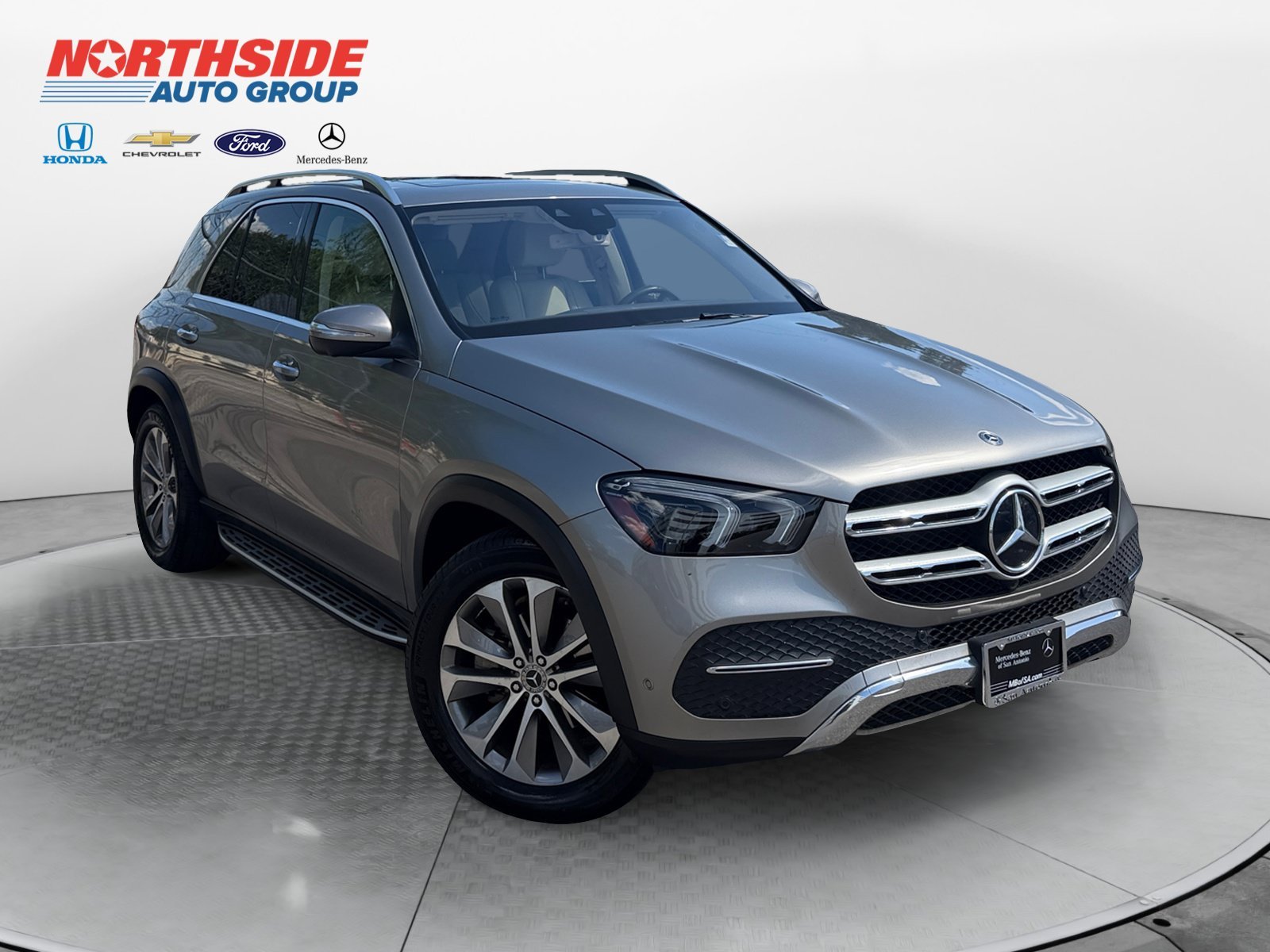 Used 2020 Mojave Silver Metallic Mercedes-Benz GLE 350 image 1