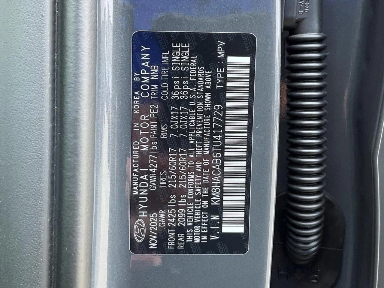 New 2026 Gray Hyundai SE image 26