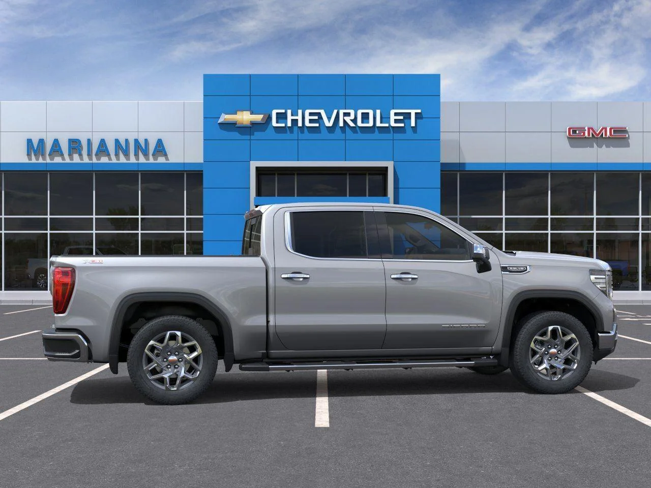New 2026 Sterling Metallic GMC SLT image 5