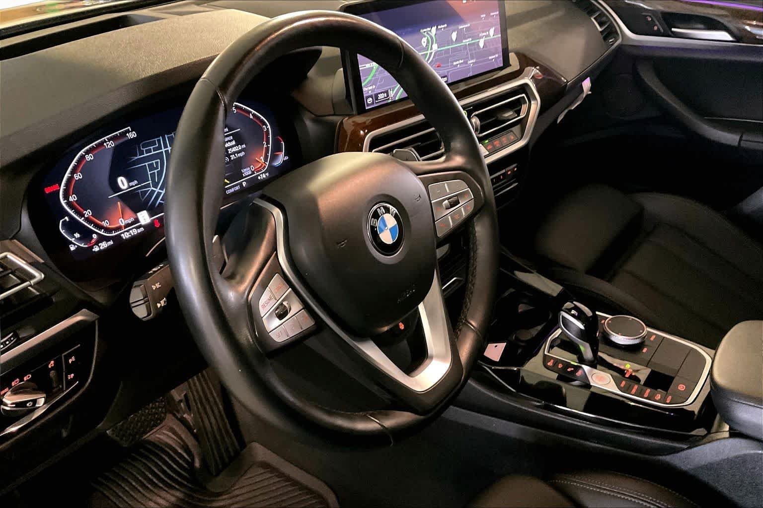 Certified Used 2024 Black Sapphire Metallic BMW xDrive30i image 16