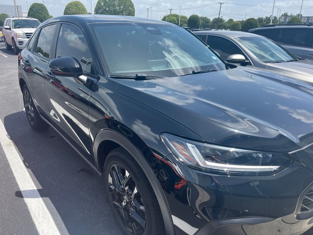 Certified Used 2025 Crystal Black Pearl Honda AWD SPORT image 3