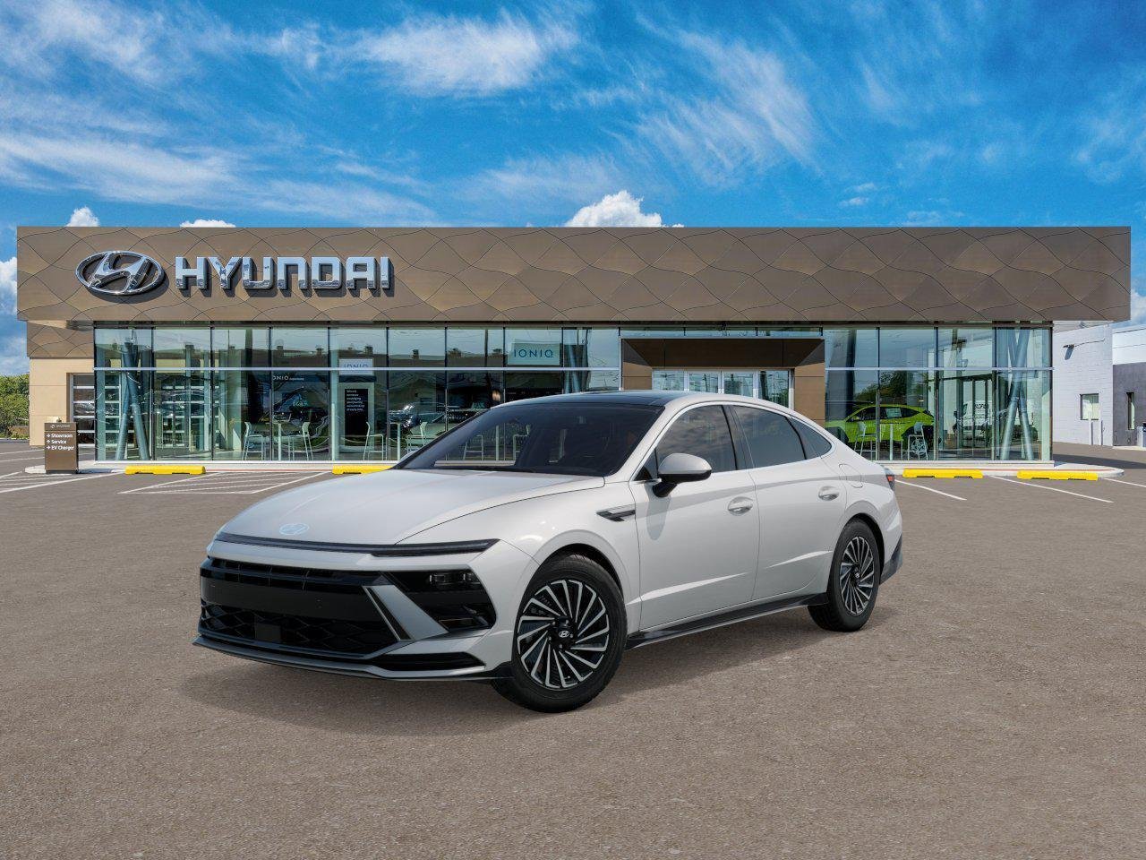 New 2026 White Hyundai SEL image 1