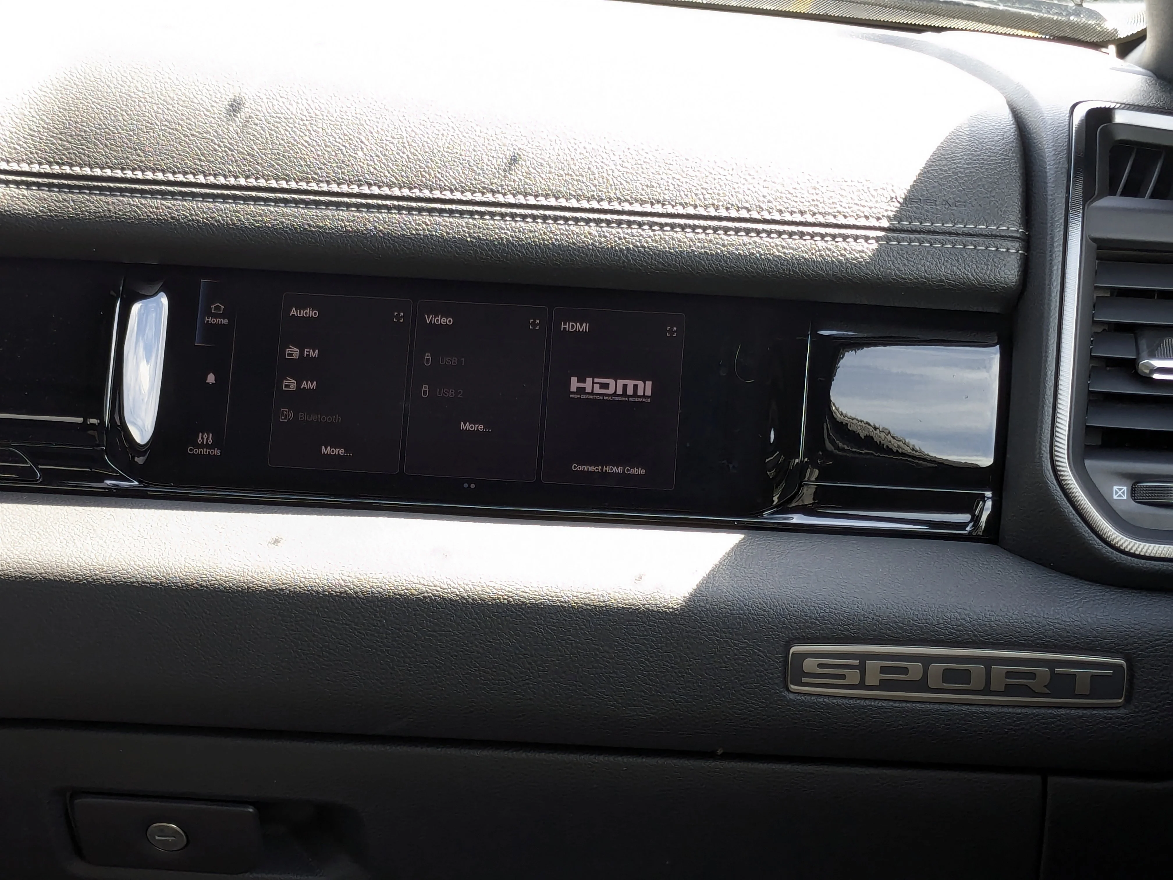 New 2025 White RAM Sport - - Night Edition - Level 1 Equip - Panoramic Sunroof & Tons more! image 25