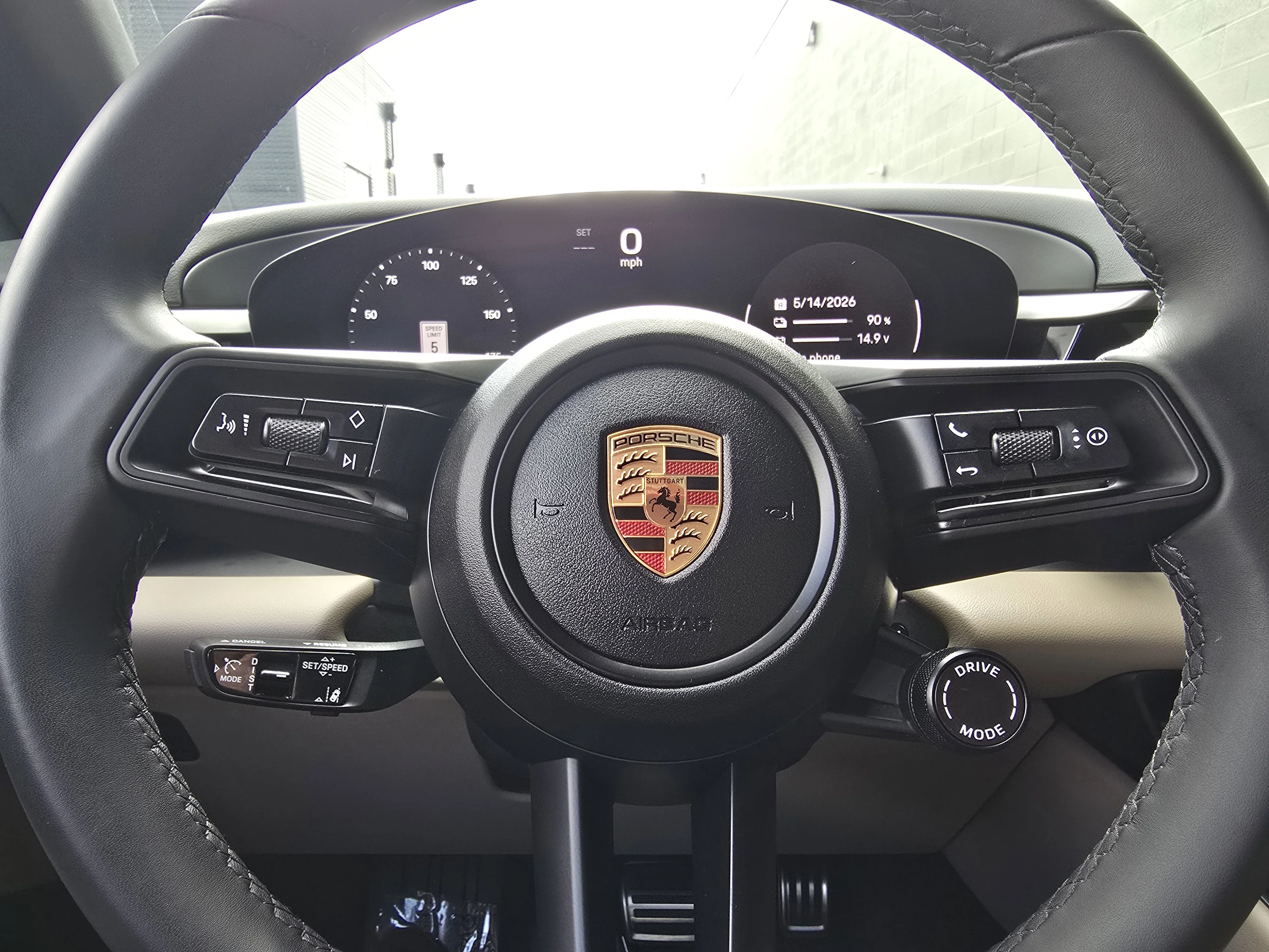 Certified Used 2025 Jet Black Metallic Porsche Electric 4S image 25