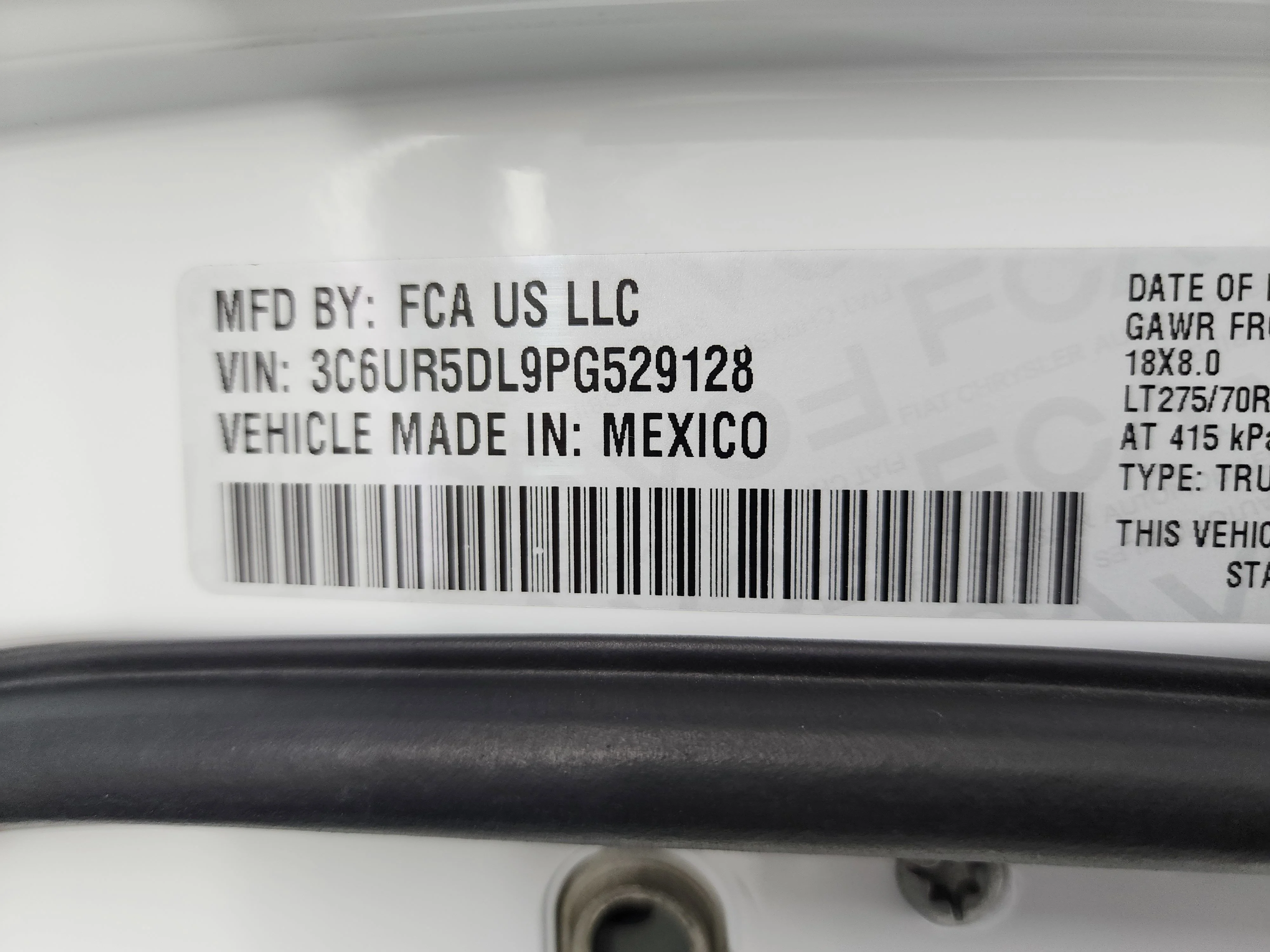 Used 2023 Bright White Clearcoat Ram Big Horn image 55
