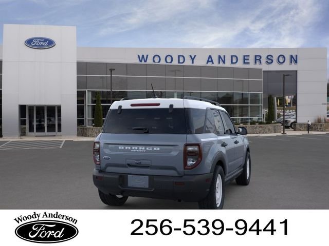 New 2025 Azure Gray Metallic Tri-Coat Ford Heritage image 8