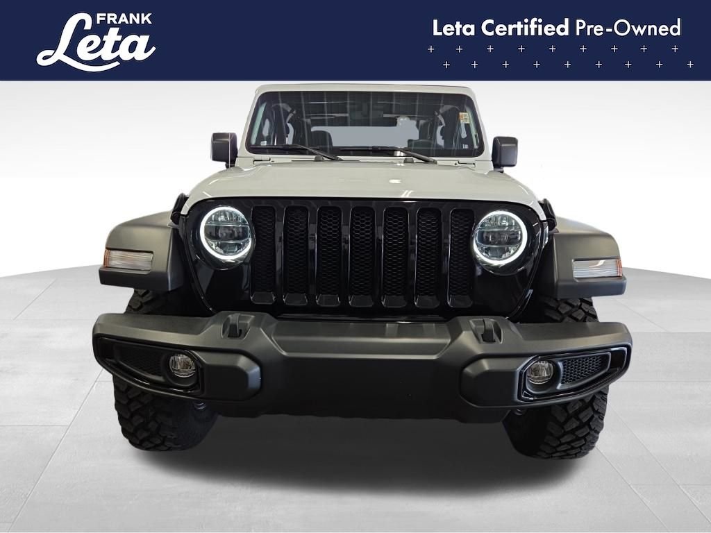 Used 2023 Bright White Clearcoat Jeep  image 10