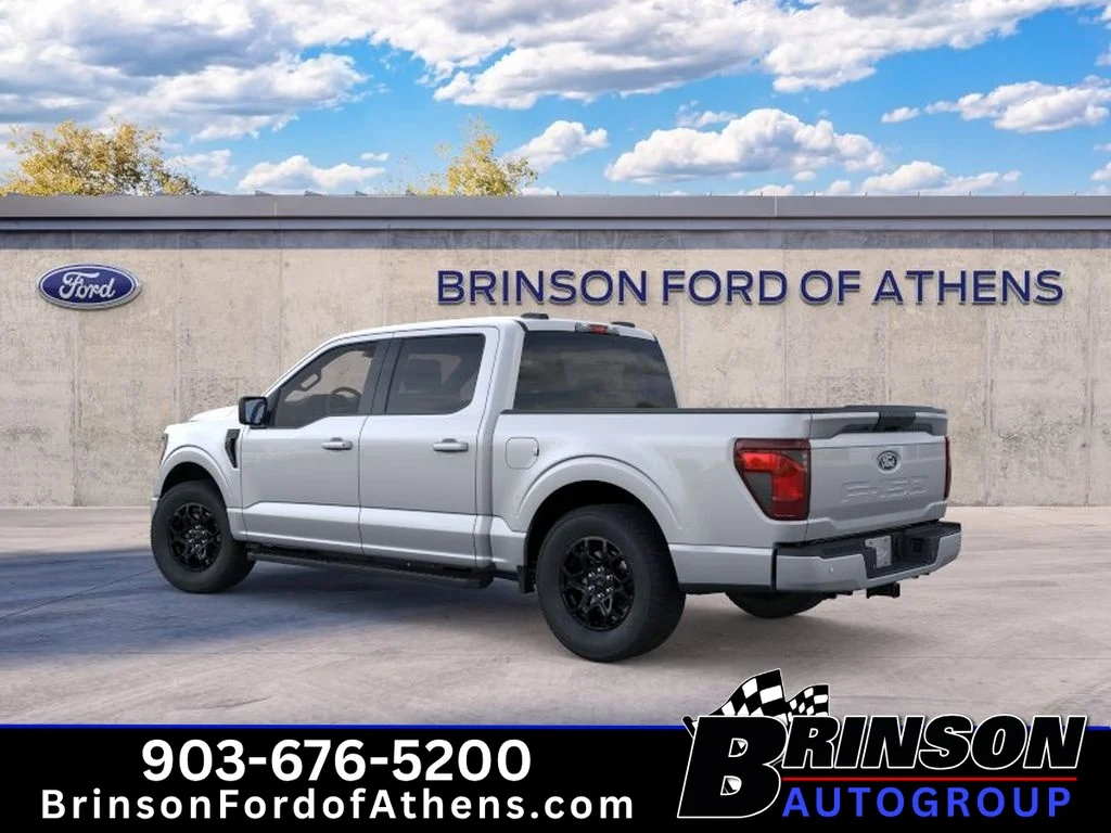 New 2026 Iconic Silver Metallic Ford XLT image 4