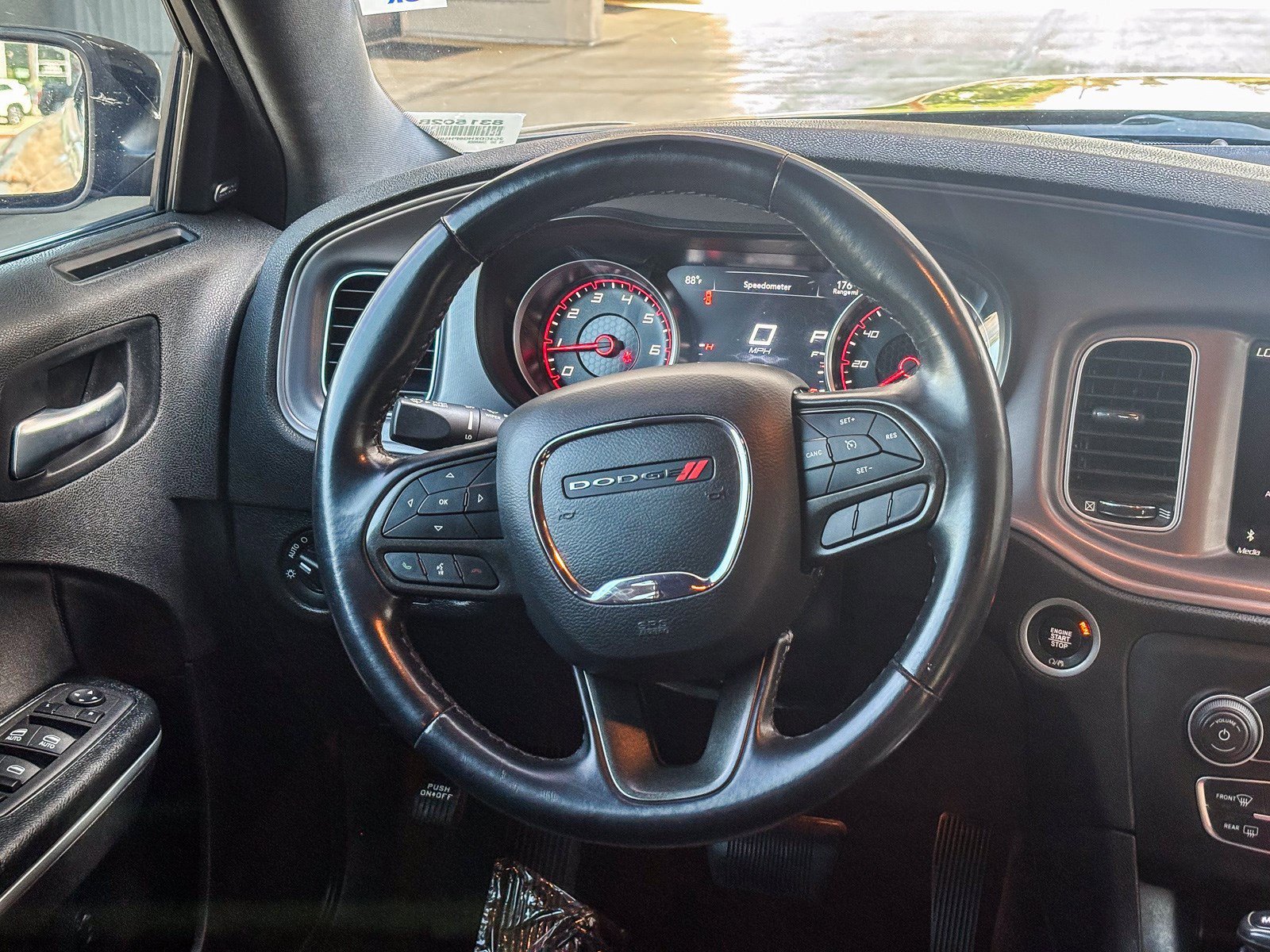 Used 2023 Pitch Black Clearcoat Dodge GT image 16