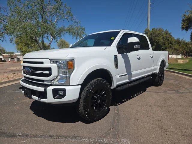 Used 2022 White Ford Lariat TREMOR image 4
