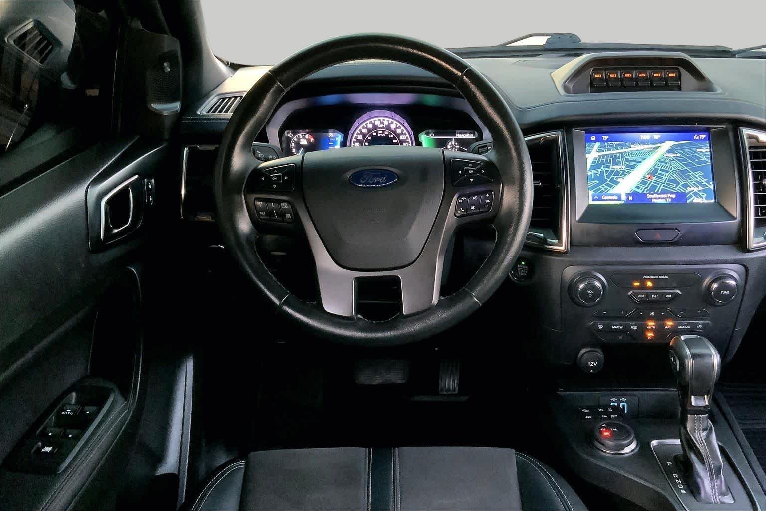 Used 2023 Carbonized Gray Metallic Ford LARIAT image 6