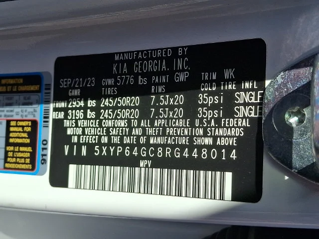 Certified Used 2024 White Kia S image 28