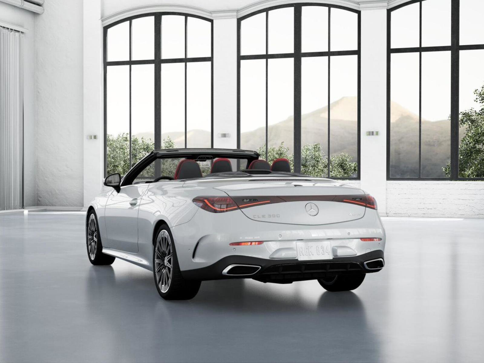 New 2026 MANUFAKTUR Moonlight White Metallic Mercedes-Benz CLE 300 image 27