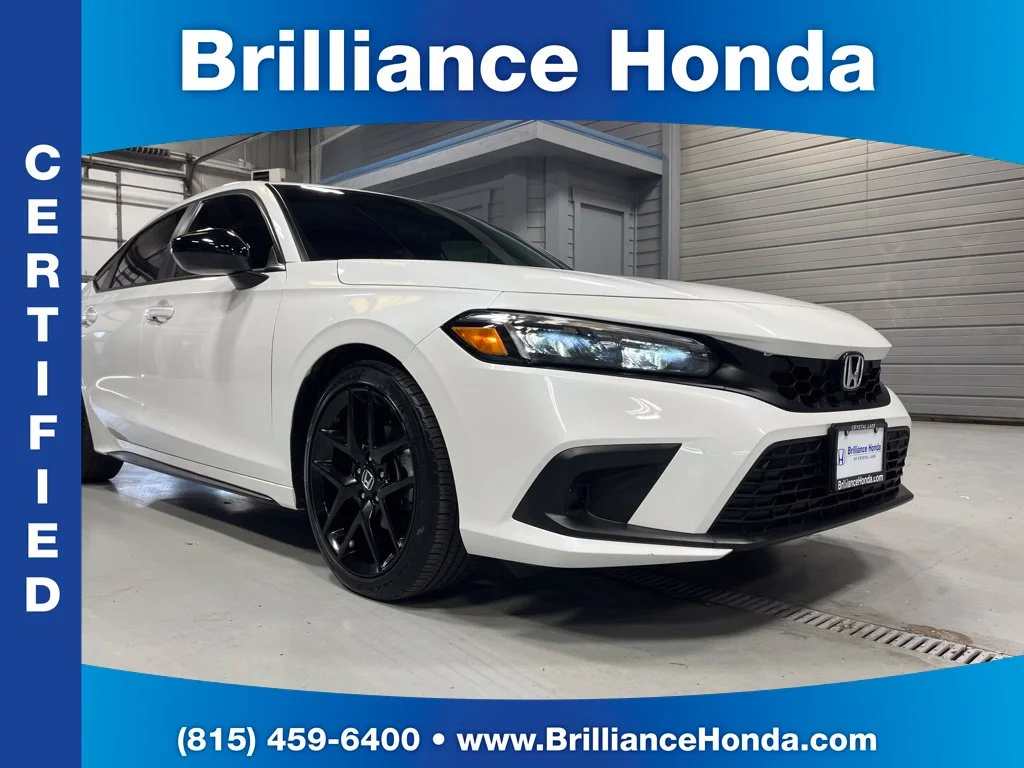 Certified Used 2023 Platinum White Pearl Honda SPORT image 1