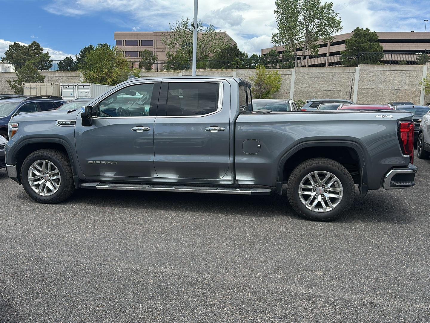 Used 2021 Satin Steel Metallic GMC SLT image 7