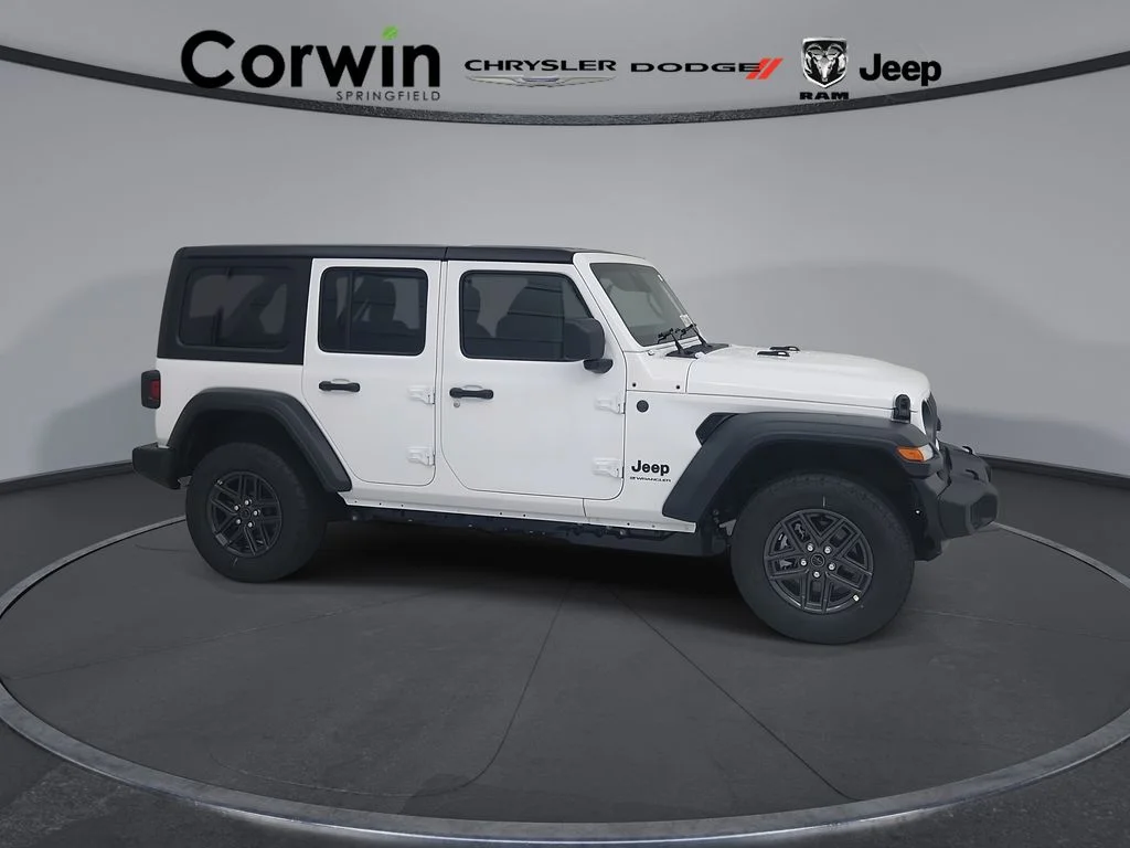 New 2026 Bright White Clearcoat Jeep Sport RHD image 1