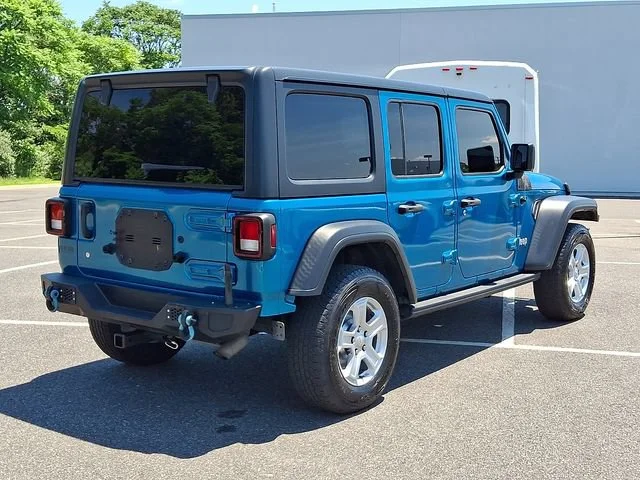 Used 2020 Teal Jeep Sport S 4x4 image 7