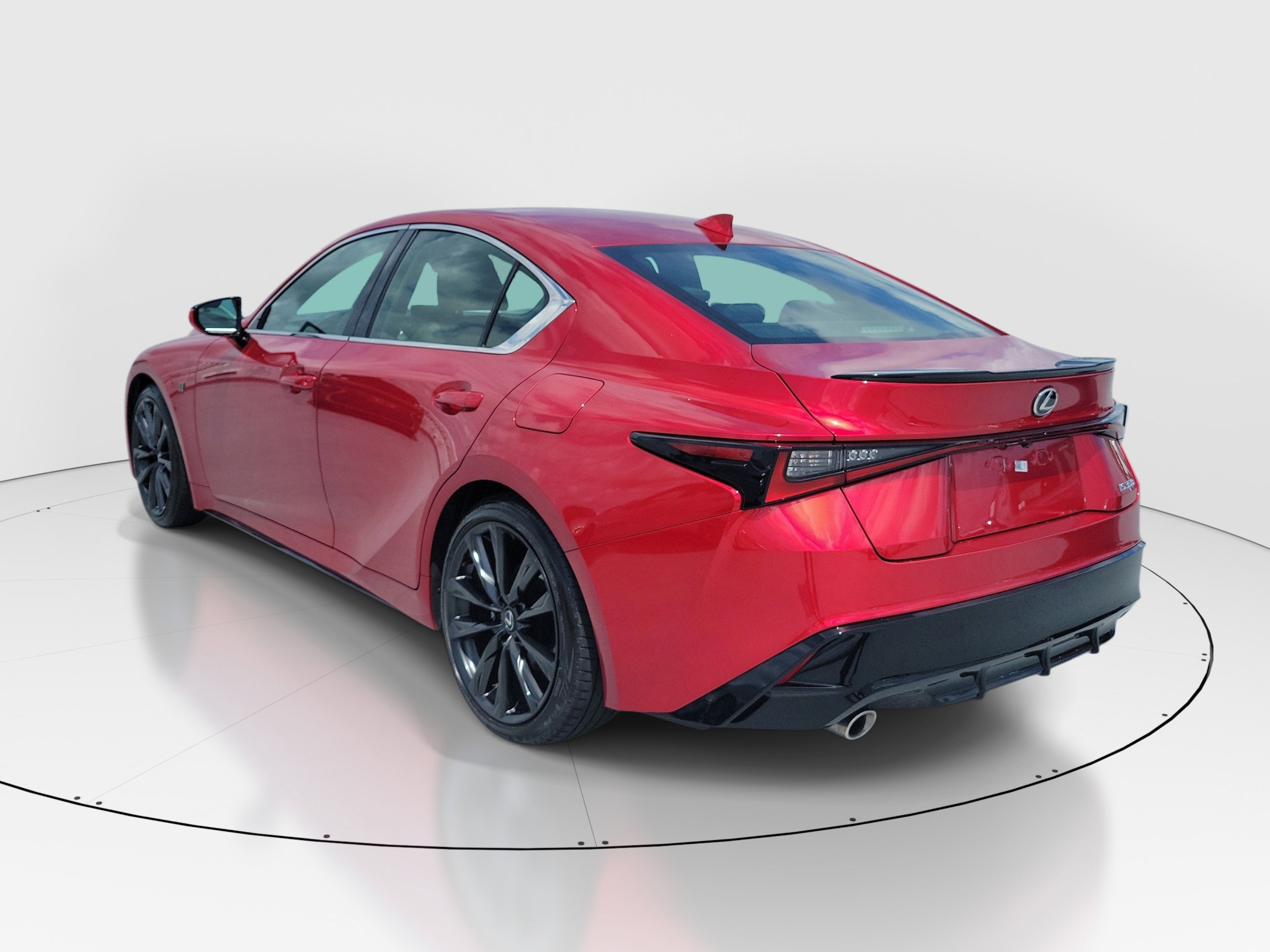Certified Used 2025 Infra Red Lexus IS 350 F SPORT Design image 4