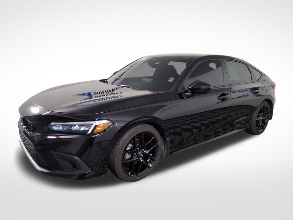 Certified Used 2024 Crystal Black Pearl Honda Sport image 1
