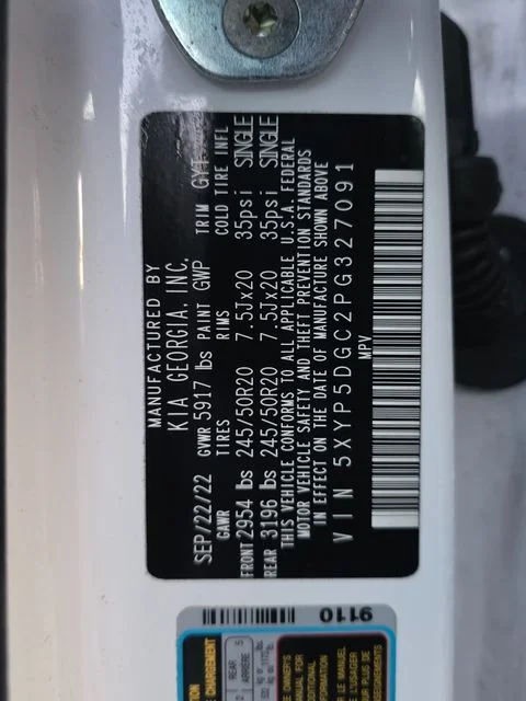 Certified Used 2023 White Pearl Kia SX-Prestige image 3