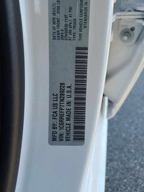 New 2026 Bright White Clear-Coat Exterior Paint RAM Big Horn/Lone Star image 27