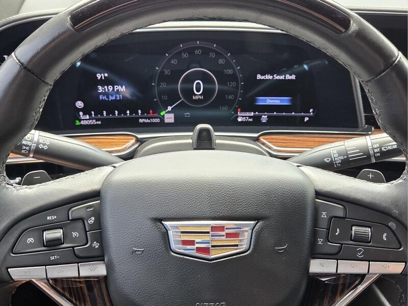 Used 2023 Galactic Gray CADILLAC 4WD 4DR PREMIUM LUXURY image 33
