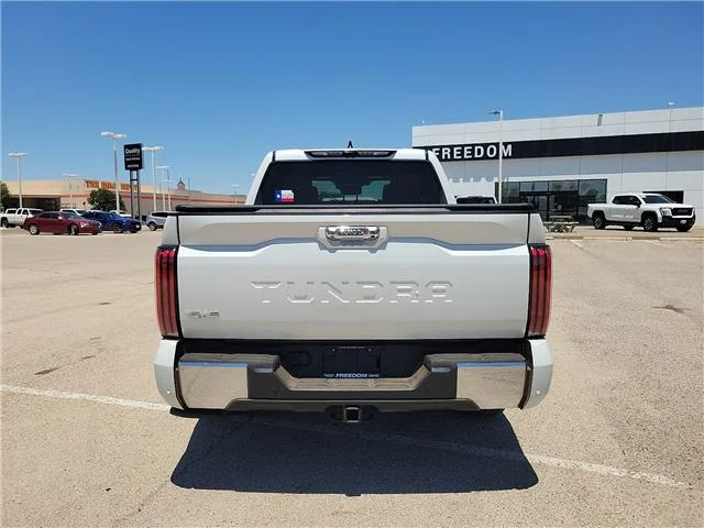 Used 2024 Wind Chill Pearl Toyota 1794 Limited Edition (A10) 4x4 CrewMax 5.5 ft. box image 3