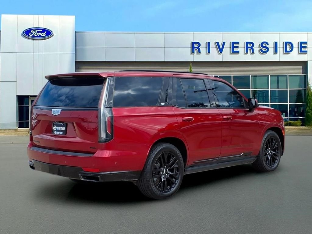 Used 2021 Infrared Cadillac Sport Platinum image 7