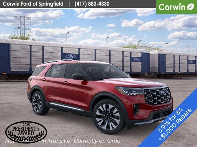 New 2026 Rapid Red Metallic Tinted Clearcoat Ford Platinum™ image 11