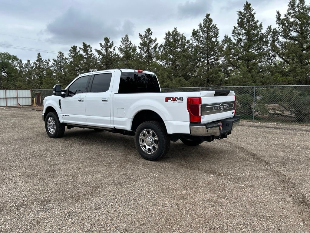 Used 2022 Oxford White Ford King Ranch image 4