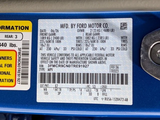 New 2026 Velocity Blue Metallic Ford Outer Banks image 49