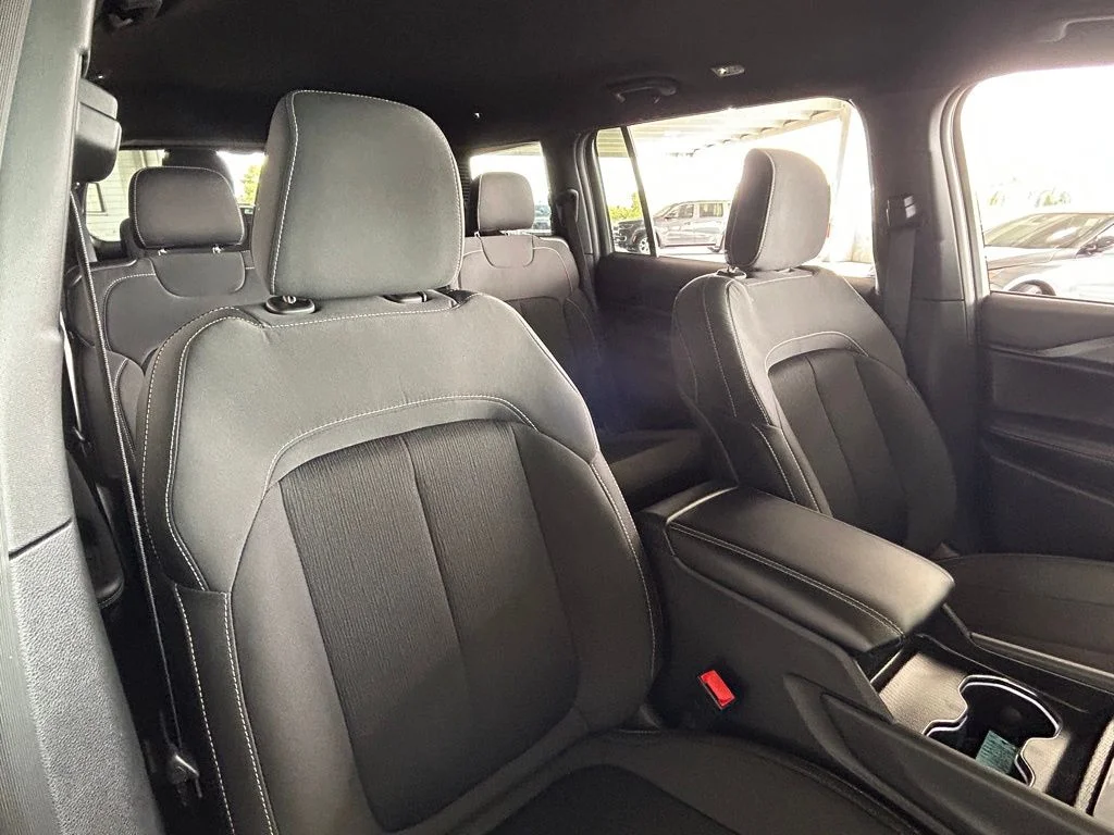 Used 2025 Bright White Clearcoat Jeep Laredo image 34